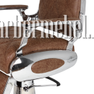 Кресло для барбершопа Оксфорд, цвет коричневый